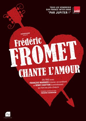 Affiche de Frédéric Fromet dans Frédéric Fromet chante l'amour