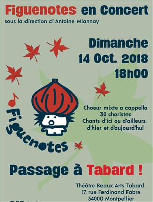 Affiche de Figuenotes : passage à Tabard