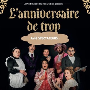 Affiche de L'anniversaire de trop