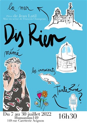 Affiche de Jean Latil dans Dis rien