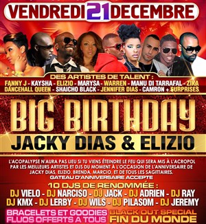 Affiche de Big birthday de Jacky Dias et Elizio