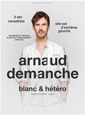Affiche de Arnaud Demanche dans Blanc et hetero