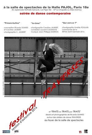 Affiche de Danse au Festival Traverses