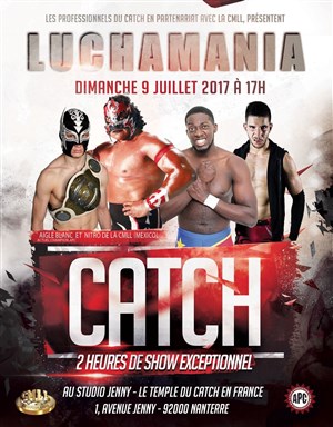 Affiche de Grand Show de Catch International
