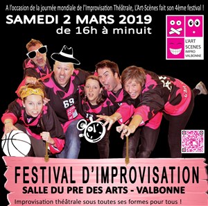 Affiche de Festival d'Improvisation Théâtrale #Edition4