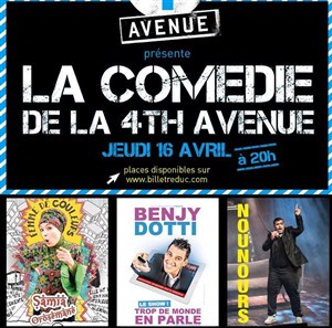 Affiche de La Comédie de la 4th Avenue