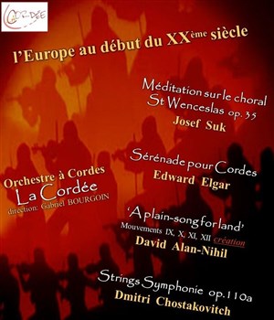 Affiche de Oeuvres pour Orchestre à Cordes