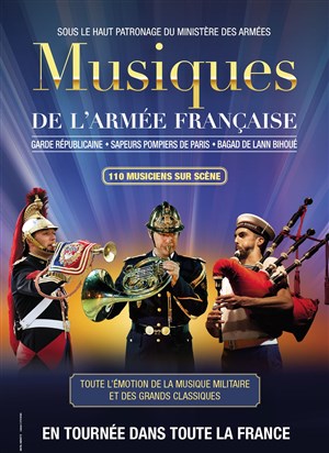 Affiche de Musiques de l'Armée Française