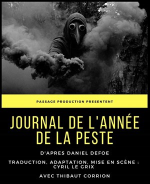 Affiche de Journal de l'Année de la Peste