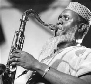 Affiche de Hommage à Pharoah Sanders + jam avec Les Blakettes