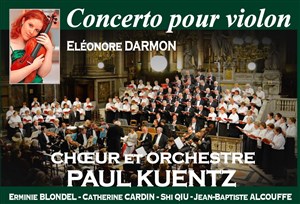 Affiche de Requiem de Mozart et concerto pour violon