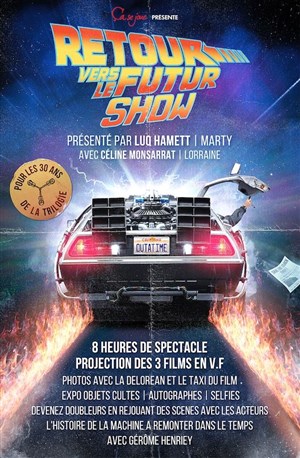 Affiche de Retour vers le futur : le show !