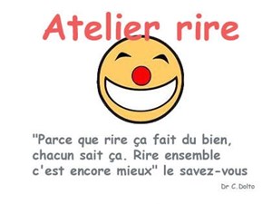 Affiche de Ozon Rire : Ateliers de rire et de détente