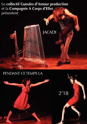 Affiche de Soirée 3 formes chorégraphiques