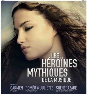 Affiche de Les Héroïnes Mythiques de la musique