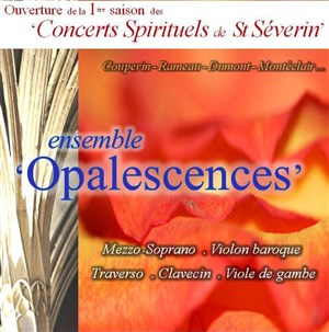 Affiche de Ouverture des concerts spirituels de St Séverin