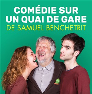 Affiche de Comédie sur un quai de gare