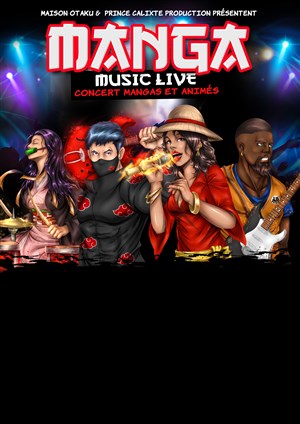 Affiche de Manga Music Live