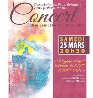 Affiche de Voyage Musical à travers le XIXe et le XXe siècle