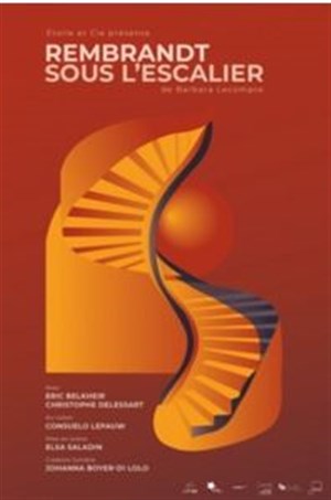 Affiche de Rembrandt sous l'escalier