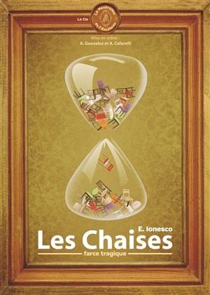 Affiche de Les Chaises | Farce tragique d'Eugène Ionesco