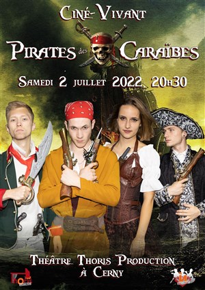 Affiche de Ciné-Vivant : Pirates des Caraïbes