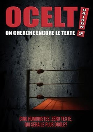 Affiche de OCELT - On cherche encore le texte