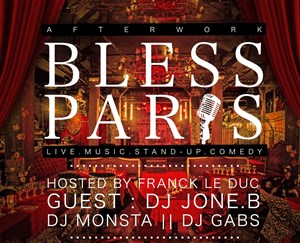 Affiche de Afterwork solidaire Bless Paris