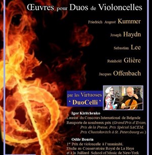 Affiche de Oeuvres pour duos de Violoncelles