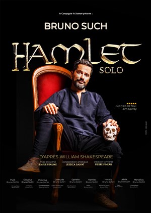 Affiche de Bruno Such dans Hamlet solo