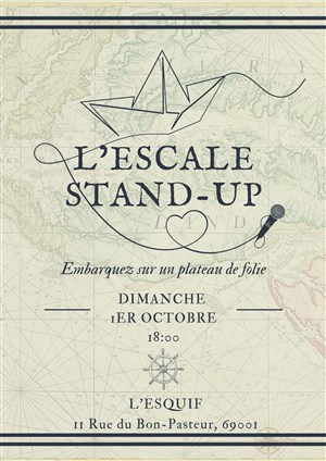 Affiche de L'Escale Stand Up