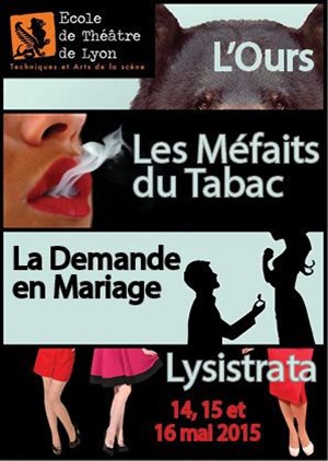 Affiche de Tchekhov et Aristophane
