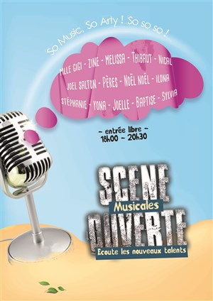 Affiche de Scènes ouvertes