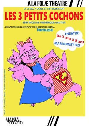 Affiche de Les 3 petits cochons