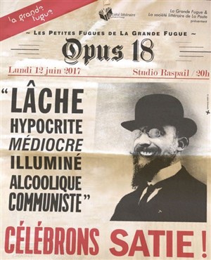 Affiche de Célébrons Satie !
