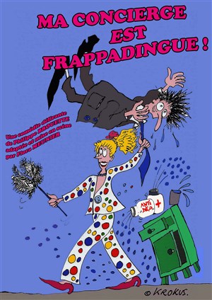 Affiche de Ma concierge est frappadingue