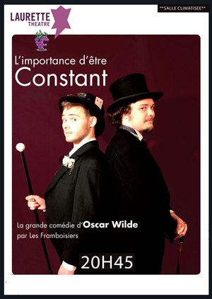 Affiche de L'importance d'être Constant