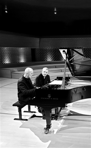 Affiche de Récital de Lambert Wilson et Roger Muraro - Liszt / Lamartine