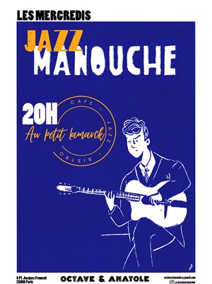 Affiche de Les mercredis jazz manouche