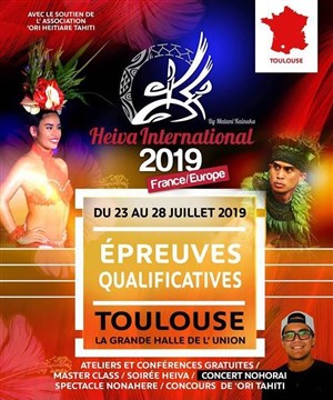 Affiche de Compétition de Ori Tahiti | Les épreuves qualificatives du Heiva international | Région France / Europe