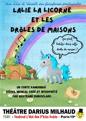 Affiche de Lalie la licorne et les drôles de maisons