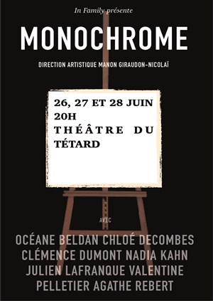 Affiche de Monochrome