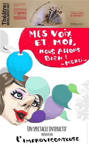 Affiche de Mes voix et moi, nous allons bien ! Merci