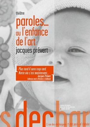 Affiche de Paroles... ou l'enfance de l'art