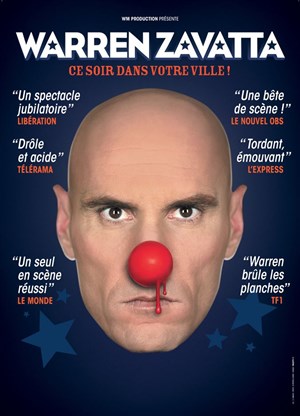 Affiche de Warren Zavatta dans Ce soir dans votre ville