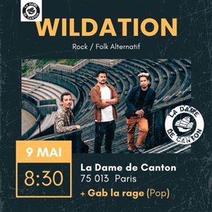 Affiche de Wildation + Gab la Rage