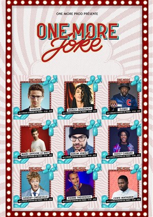 Affiche de One More Joke X Cirque d'Hiver