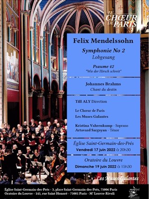 Affiche de Mendelssohn & Brahms
