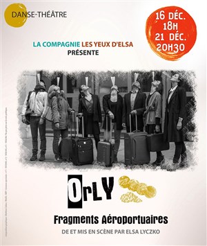 Affiche de Orly : fragments aéroportuaires