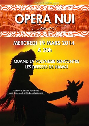 Affiche de Opéra Nui et les déesses d'Hawaï